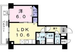 菊水レジデンス綱島1 1階 間取り図