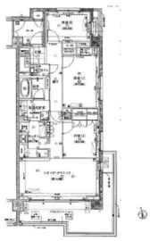 パークナード横濱上大岡 4階 間取り図