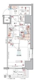 クレヴィスタ元浅草 2階 間取り図