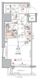 クレヴィスタ元浅草 7階 間取り図