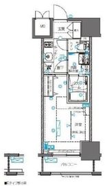 ZOOM横浜桜木町 11階 間取り図