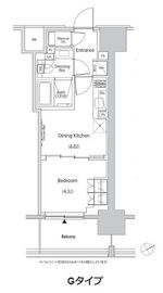 ザ・パークハビオ目白タワー 206 間取り図