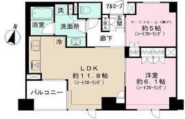 コスモ・イオ桜新町 3階 間取り図