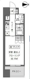 ガーデン蒲田 415 間取り図