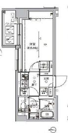 アルテシモクレア 409 間取り図