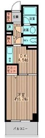 センターステージ 410 間取り図