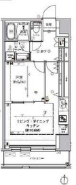 アルテシモクレア 402 間取り図