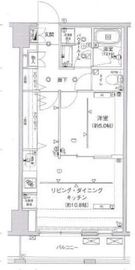 アルテシモクレア 4階 間取り図