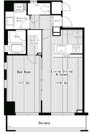 ルジャルダン横濱関内 905 間取り図