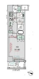 BPRレジデンス東十条 603 間取り図