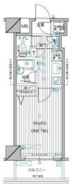 ユニロイヤル西早稲田 3階 間取り図