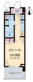 ザ・ミッドランドアベニュー 5階 間取り図
