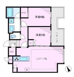 大崎ガーデンレジデンス 1002 間取り図