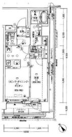 ラ・コスタ新宿余丁町 1階 間取り図