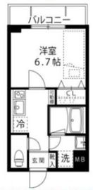 LOC’S SAGINUMA (ロックス鷺沼) 303 間取り図