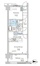 オアーゼ池上テラス 609 間取り図