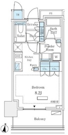 パークタワー西新宿 5階 間取り図
