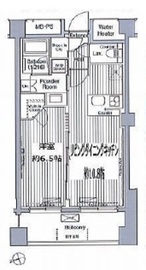 グランハイツ白金 204 間取り図