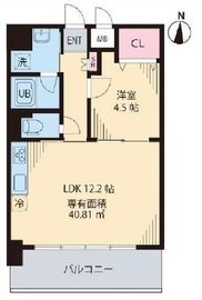 ソルジェンテ中野 902 間取り図