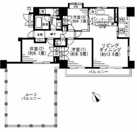 パラッシオ目黒不動前 9階 間取り図