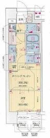 プレサンス横浜大通り公園 201 間取り図