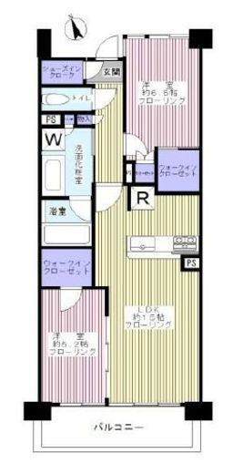 プラウド二子玉川 11階 間取り図