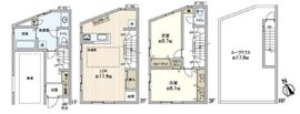 セボン恵比寿 1階 間取り図