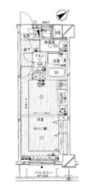 アールケープラザ横浜関内 6階 間取り図