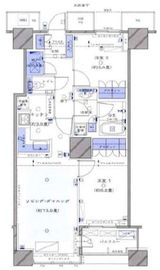 ザ・東京タワーズ シータワー 25階 間取り図