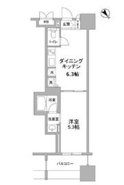 パークフラッツ横濱公園 209 間取り図