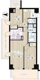 ベルジュ弥生町 403 間取り図