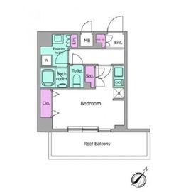 ラクラス押上 701 間取り図