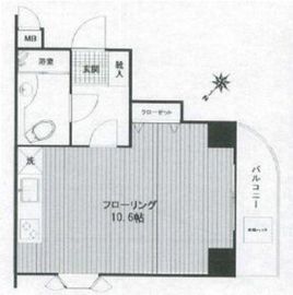 インフィニティ南青山 3階 間取り図