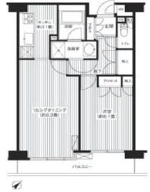 ステラメゾン武蔵小山 3階 間取り図