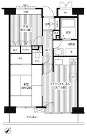 ステラメゾン武蔵小山 6階 間取り図