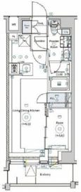 SYFORME TAKADANOBABAⅡ (シーフォルム高田馬場Ⅱ) 6階 間取り図