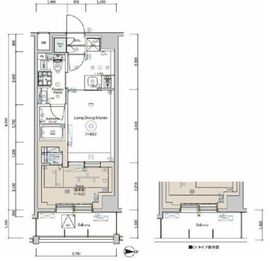 SYFORME TAKADANOBABAⅡ (シーフォルム高田馬場Ⅱ) 4階 間取り図