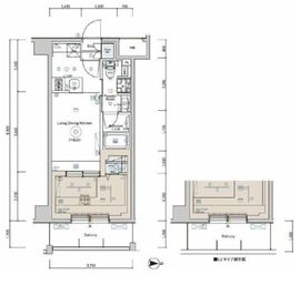 SYFORME TAKADANOBABAⅡ (シーフォルム高田馬場Ⅱ) 4階 間取り図