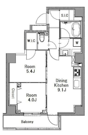 LA CASA FELICE 201 間取り図