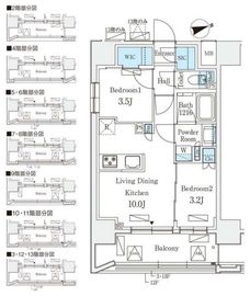 リビオメゾン御茶ノ水EAST 405 間取り図
