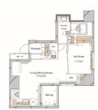 ブランシエスタ上野 1204 間取り図