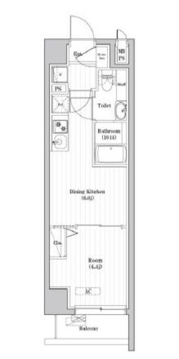 アーバンパーク志村坂上 209 間取り図