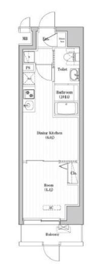 アーバンパーク志村坂上 605 間取り図