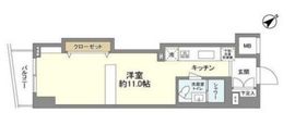 APAガーデン代々木 4階 間取り図