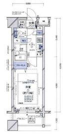 パレステュディオ九段北の丸 7階 間取り図