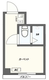 ウィン青山 7階 間取り図