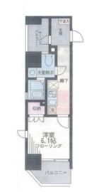 ザ・パーククロス藤沢 1201 間取り図