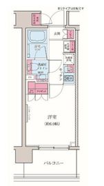 レジディア品川シーサイド 1108 間取り図