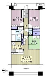 マスターヒルズ横濱 3階 間取り図