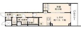 シエルクレール大森山王 402 間取り図